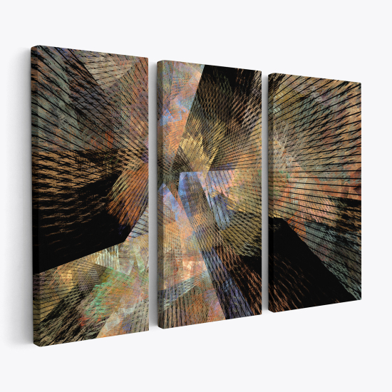 Stampa Trittico su tela - Design