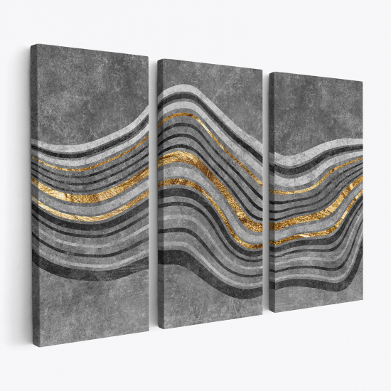 Stampa Trittico su tela - Design