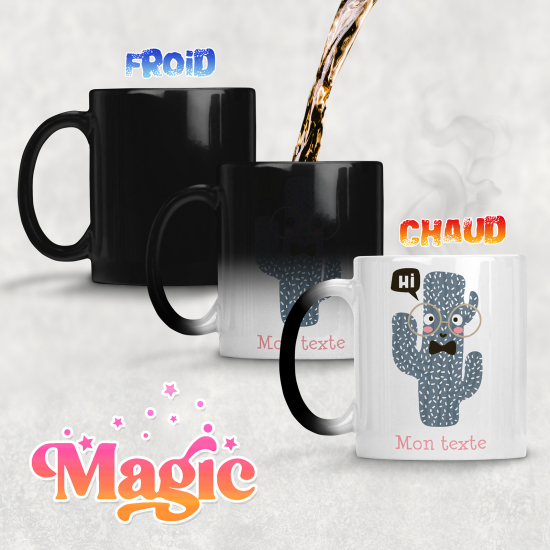 Tazza magica personalizzata - Cactus