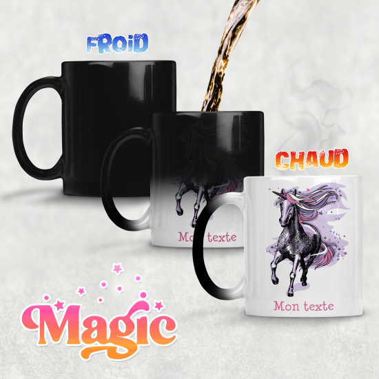 Tazza magica personalizzata - Cavallo