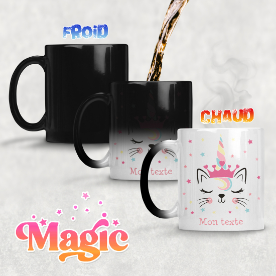 Tazza magica personalizzata - Chat