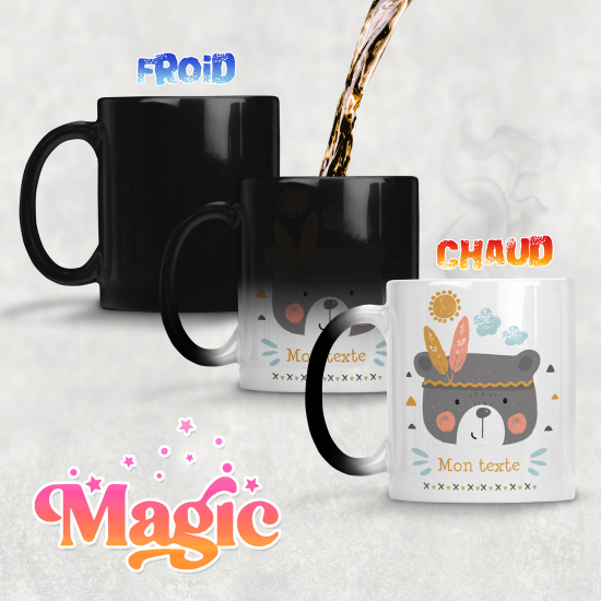 Tazza magica personalizzata - Coniglio