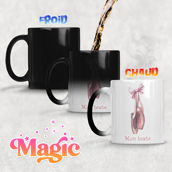 Tazza magica personalizzata - Fiori