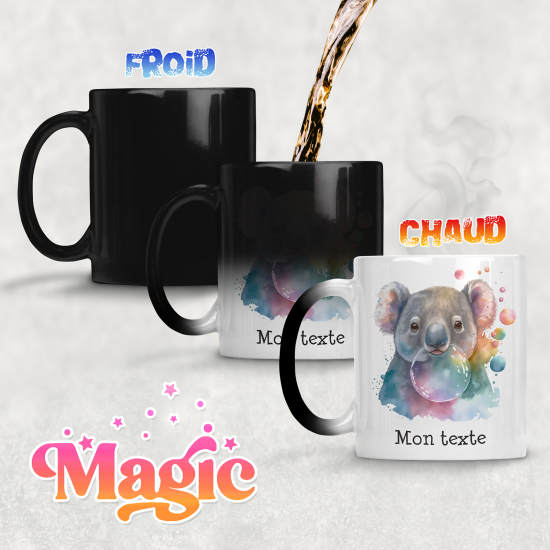 Tazza magica personalizzata - Koala