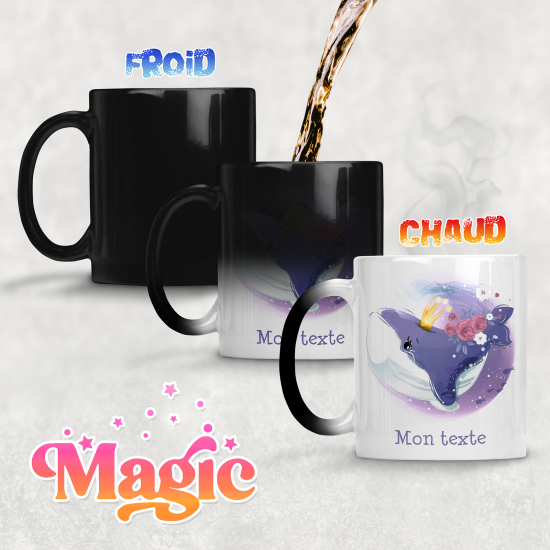Tazza magica personalizzata - Luna