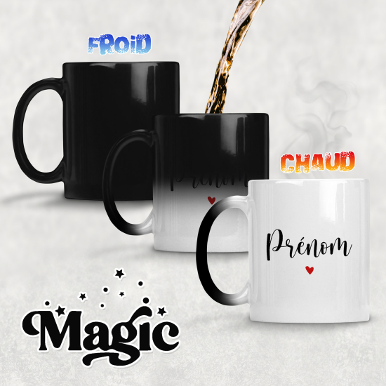 Tazza magica personalizzata - Nome