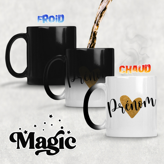 Tazza magica personalizzata - Nome