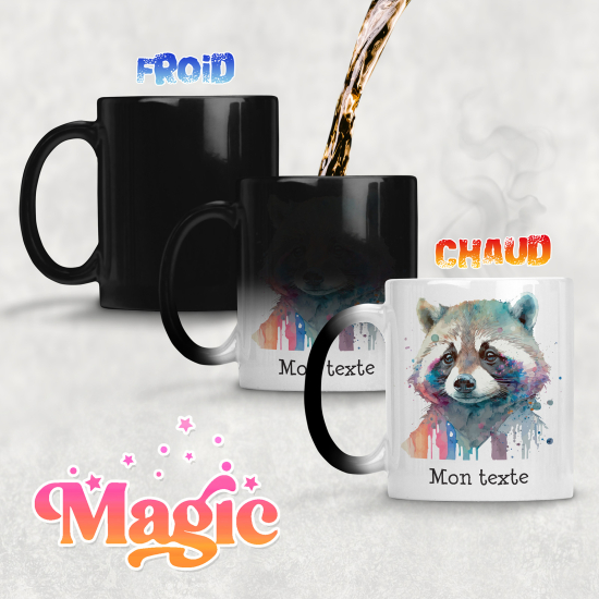 Tazza magica personalizzata - Panda