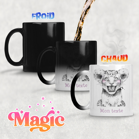 Tazza magica personalizzata - Pantera