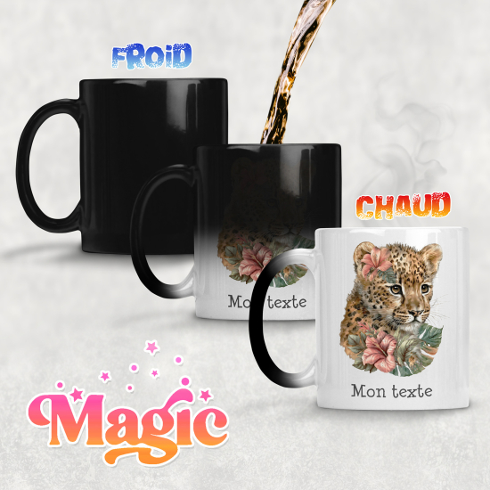 Tazza magica personalizzata - Piccola Pantera