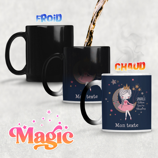 Tazza magica personalizzata - Principessa Luna