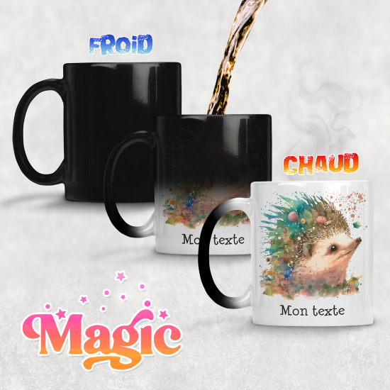 Tazza magica personalizzata - Scoiattolo