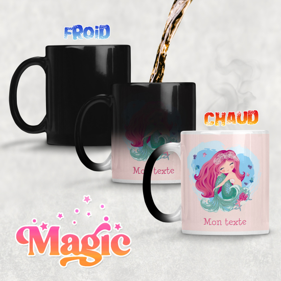 Tazza magica personalizzata - Sirena