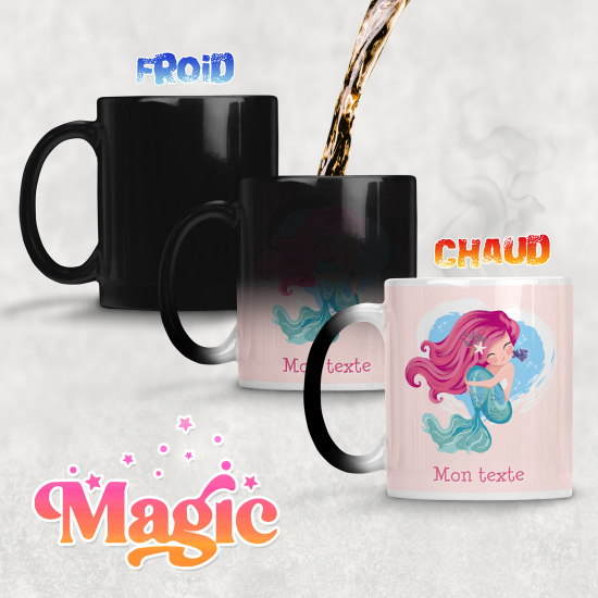 Tazza magica personalizzata - Sirena