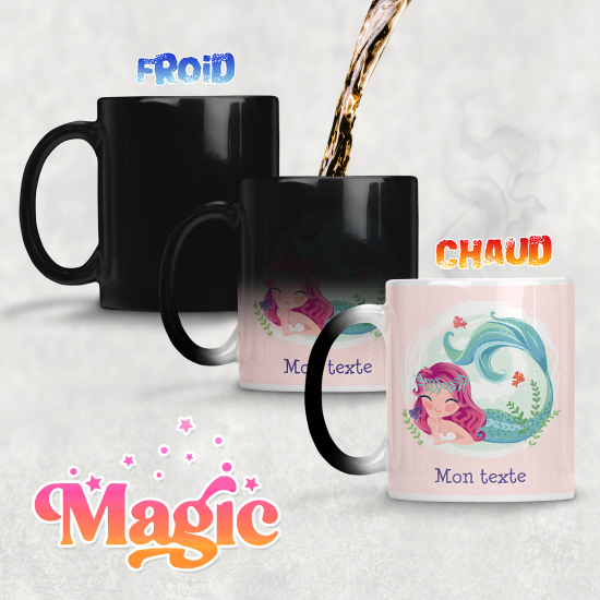 Tazza magica personalizzata - Sirena