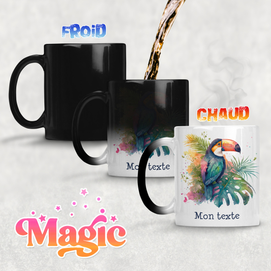 Tazza magica personalizzata - Tucano