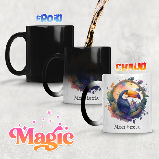 Tazza magica personalizzata - Tucano