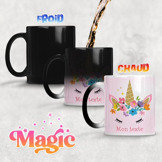 Tazza magica personalizzata - Unicorno Magico