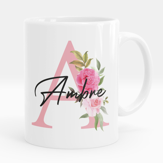 Tazza / Mug monogram personalizzata - Lettera A