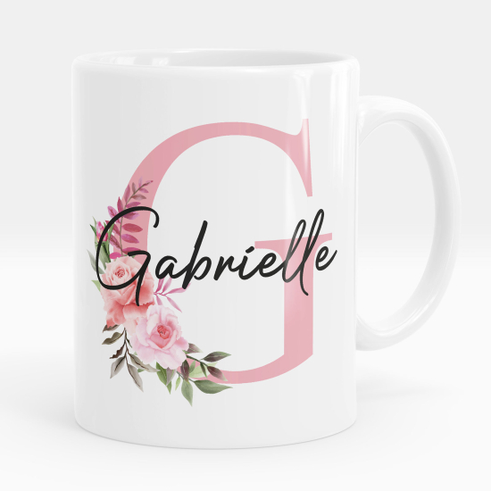 Tazza / Mug monogram personalizzata - Lettera G