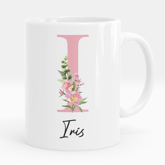 Tazza / Mug monogram personalizzata - Lettera I