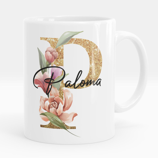 Tazza / Mug monogram personalizzata - Lettera P