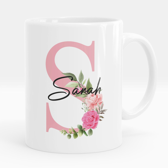 Tazza / Mug monogram personalizzata - Lettera S