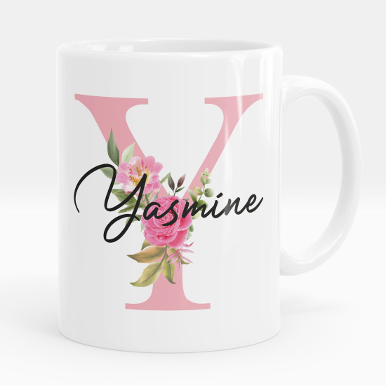 Tazza / Mug monogram personalizzata - Lettera Y