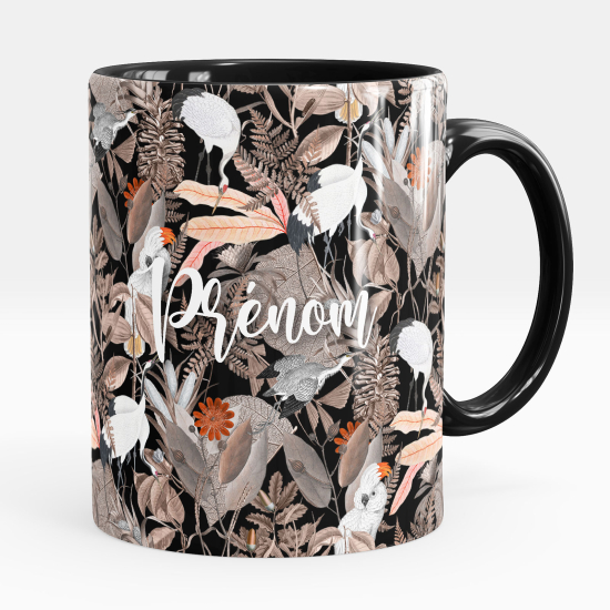 Tazza / Mug personalizzata - Animali fiori
