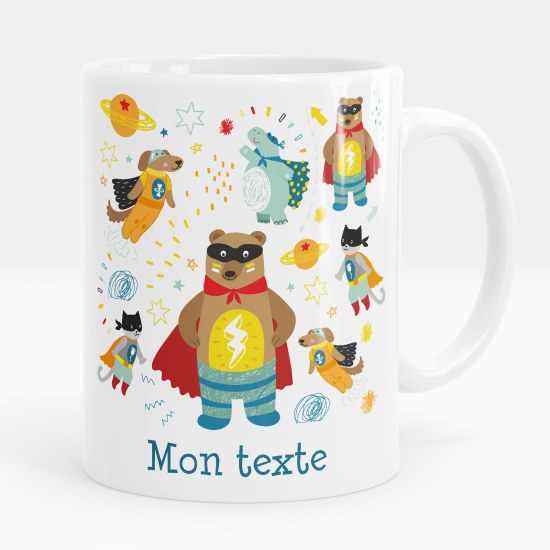 Tazza / Mug personalizzata - Animali supereroi