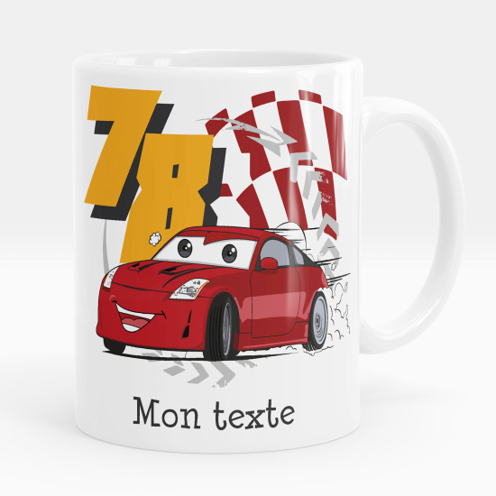 Tazza / Mug personalizzata - Auto da corsa
