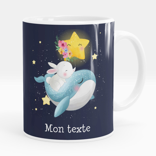 Tazza / Mug personalizzata - Balena coniglio