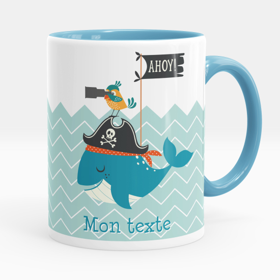 Tazza / Mug personalizzata - Balena pirata