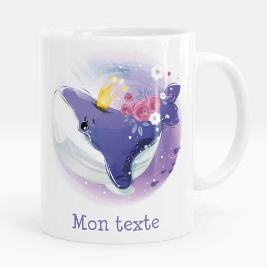 Tazza / Mug personalizzata - Balena regina
