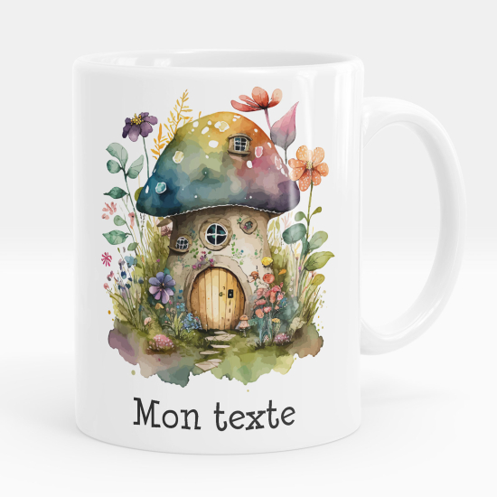 Tazza / Mug personalizzata - Casa fungo