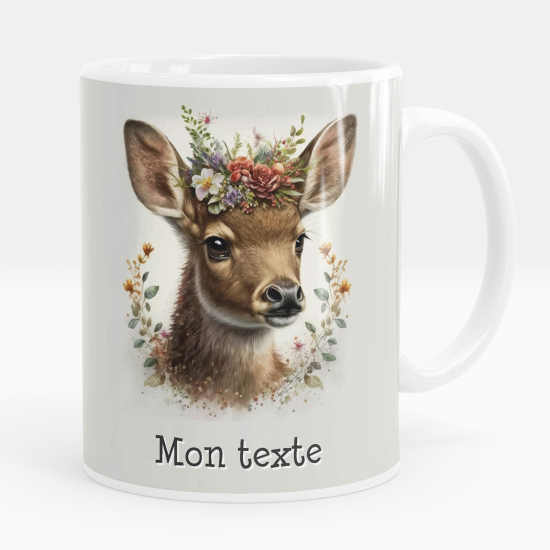 Tazza / Mug personalizzata - Cerbiatto