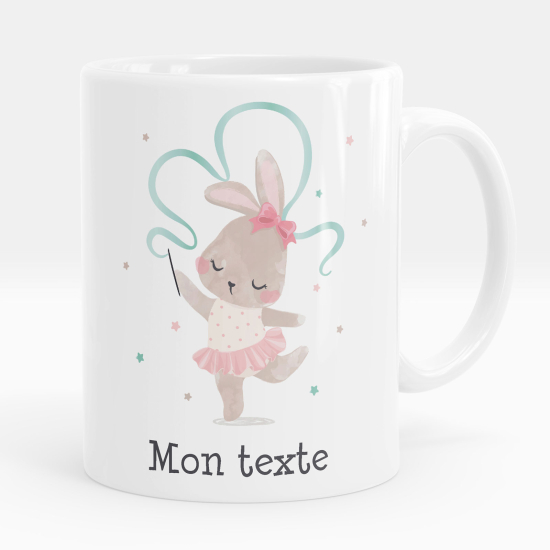 Tazza / Mug personalizzata - Coniglietta ballerina
