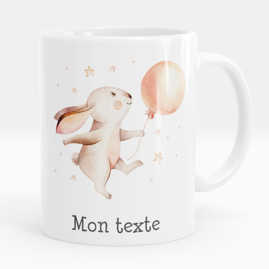 Tazza / Mug personalizzata - Coniglio palloncino
