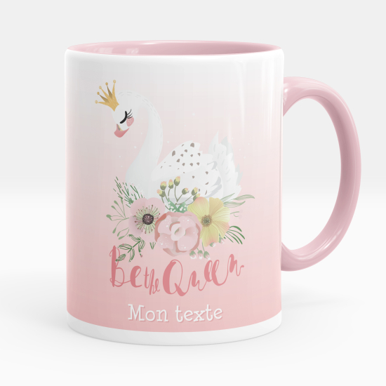 Tazza / Mug personalizzata - Cygne sia la regina