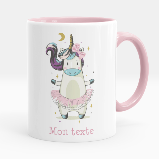 Tazza / Mug personalizzata - Danzatrice unicorno