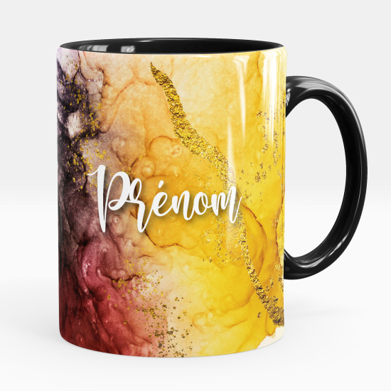 Tazza / Mug personalizzata - Effetto marmorizzato