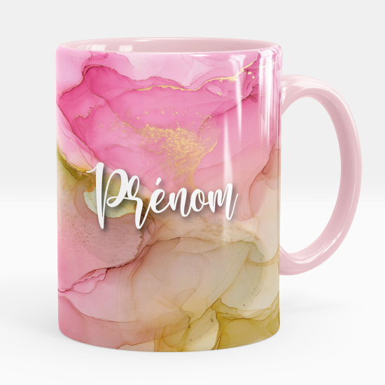 Tazza / Mug personalizzata - Effetto marmorizzato