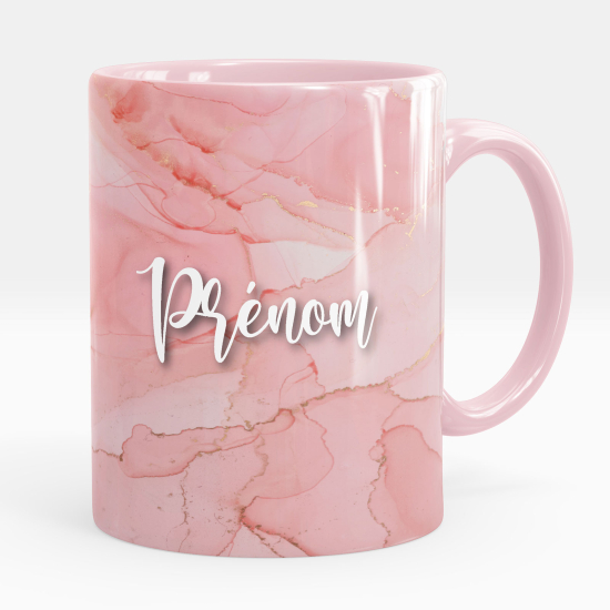 Tazza / Mug personalizzata - Effetto marmorizzato
