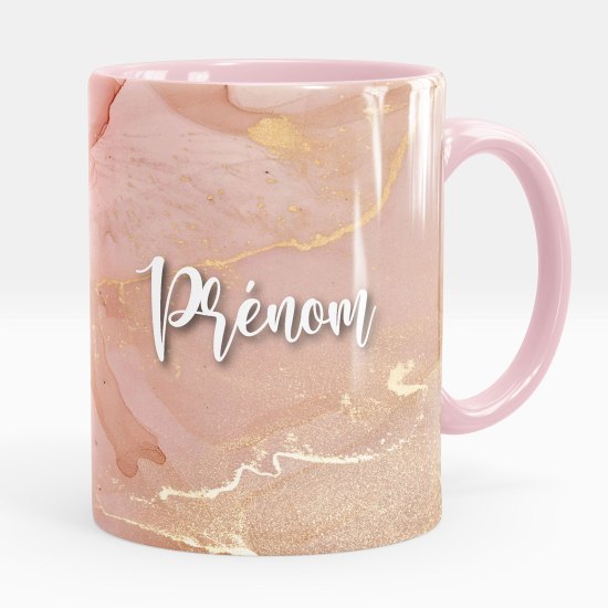 Tazza / Mug personalizzata - Effetto marmorizzato