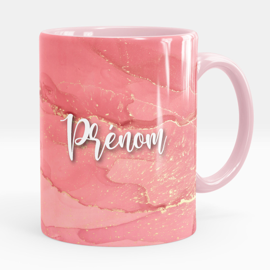 Tazza / Mug personalizzata - Effetto marmorizzato