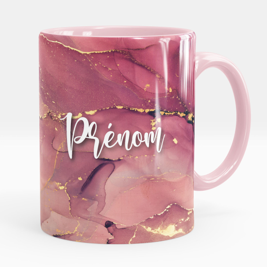 Tazza / Mug personalizzata - Effetto marmorizzato