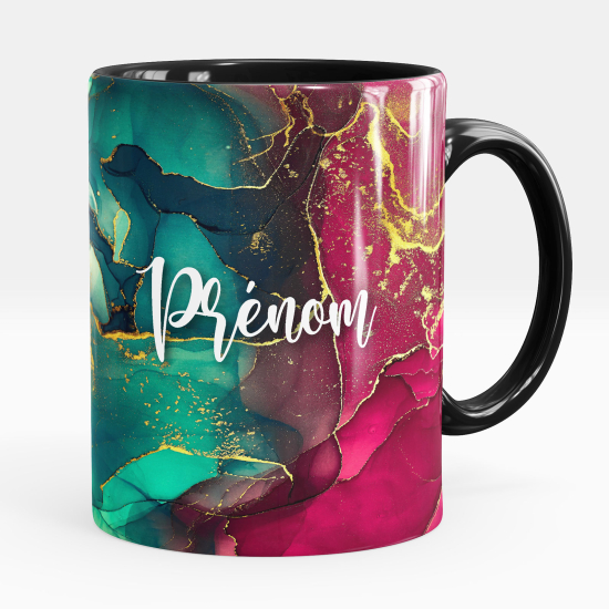 Tazza / Mug personalizzata - Effetto marmorizzato