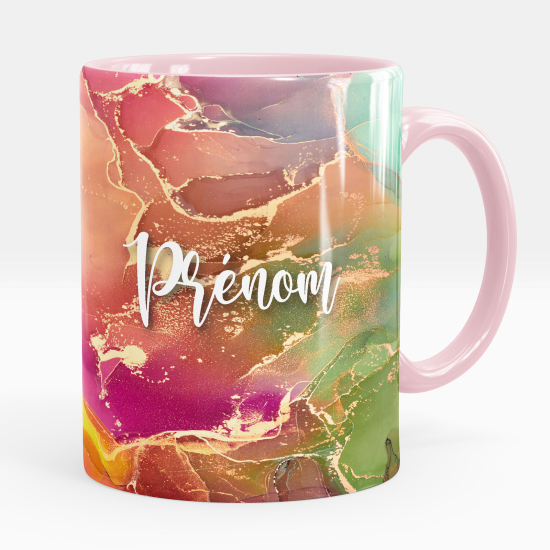 Tazza / Mug personalizzata - Effetto marmorizzato