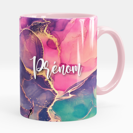 Tazza / Mug personalizzata - Effetto marmorizzato