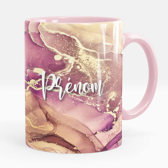 Tazza / Mug personalizzata - Effetto marmorizzato
